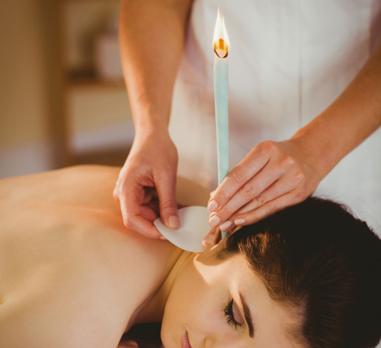 Ear candle therapy